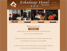 Tablet Screenshot of eskulaap.co.za